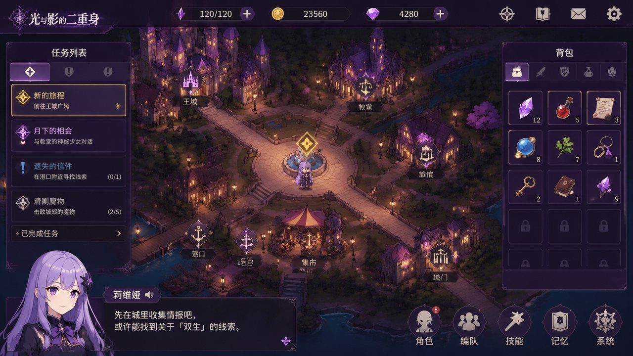 光与影的二重身 主线事件 玩法截图 6
